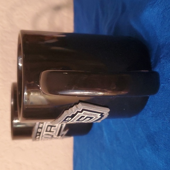 Two (2) San Antonio Spurs black coffee mug tea cup 10 oz each - Picture 10 of 15